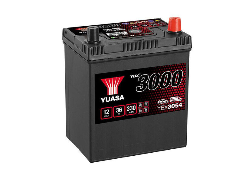 YUASA YBX3054 Battery (WC) 12V Factory Activated MF Battery click to zoom image