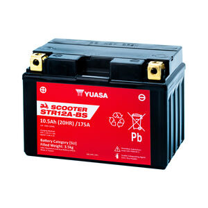 YUASA STR12A-BS (WC) 12V MF VRLA Scooter Battery click to zoom image