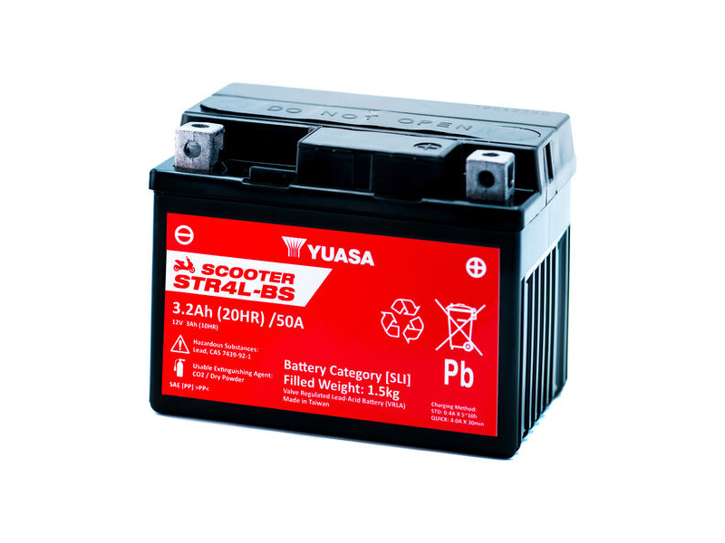 YUASA STR4L-BS (CP) 12V MF VRLA Scooter Battery For Sale In