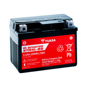 YUASA STR4L-BS (WC) 12V MF VRLA Scooter Battery 