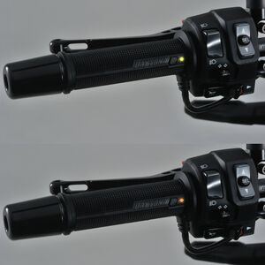 DATATOOL Motorcycle Intelligent Heated Grips (7/8) 22.2mm With 4 Level Heat Control click to zoom image