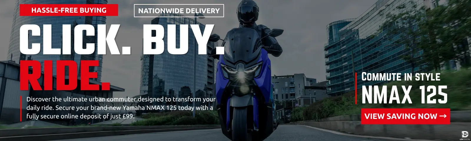 Yamaha NMAX 125 Urban Commuter Scooter for Sale at WhateverWheels Dealer in Great Harwood, Lancashire